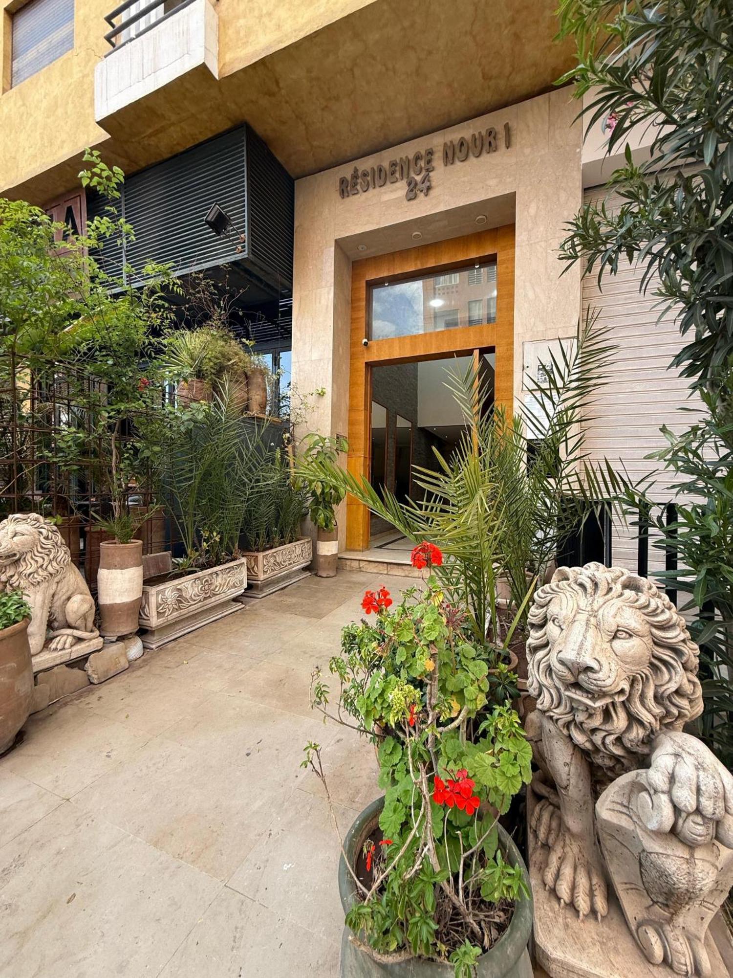 Appartement Nour Gueliz Marrakech 马拉喀什 外观 照片
